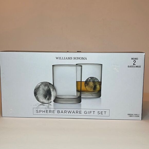 WILLIAMS SONOMA Sphere Barware Set *NEW* - Picture 3 of 10